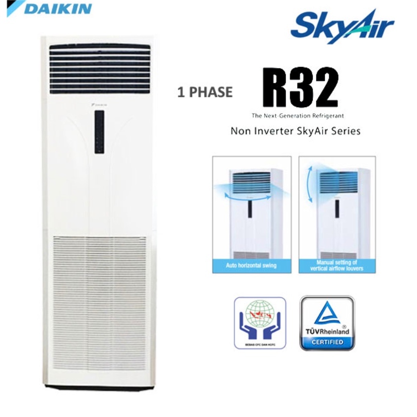 Daikin AC Floor Standing Standard Malaysia 3.5 PK ( Remote Wired ) ( 1 Phase ) - FVC85AV14 + RC85AV1