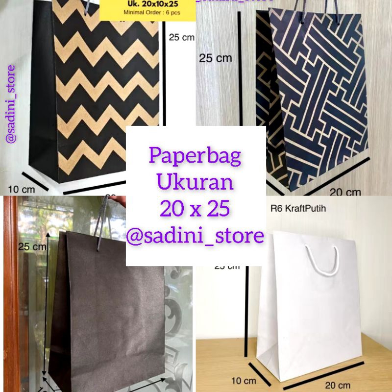 

PAPERBAG 20x25 HITAM PUTIH MINIMALIS ZIGZAG
