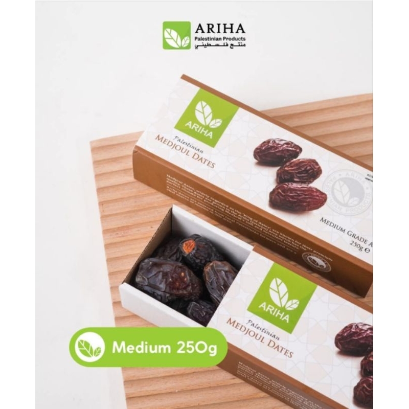 

Kurma Medjool Ariha MEDIUM 250gr ASLI PALESTINA medjoul medjol