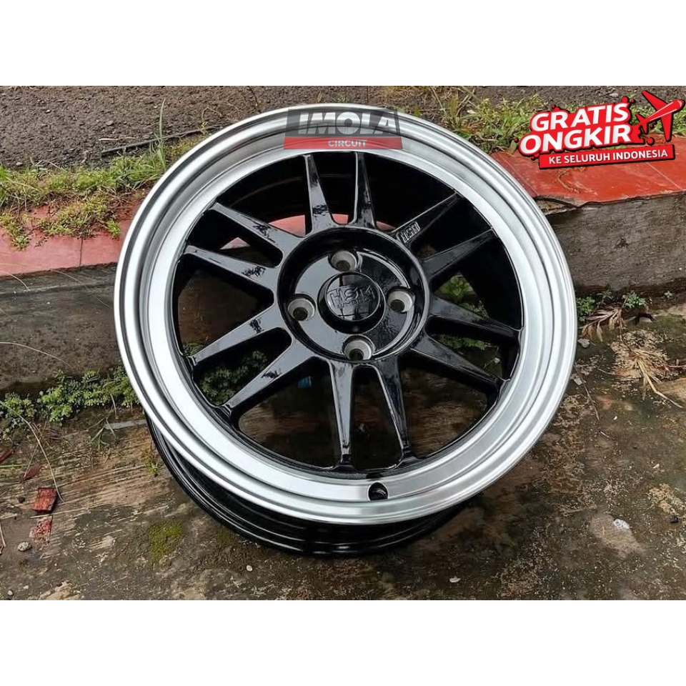 Velg Racing Model Enkei Ring 16 Pcd 4x100 PnP Mobilio Jazz Freed Ayla Brio Sirion R16 HSR BOROKO BLY