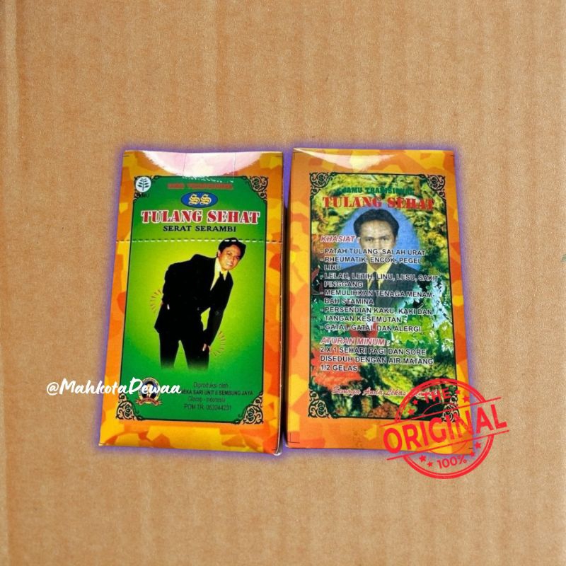 

tulang sehat serbuk original isi 30 sachet