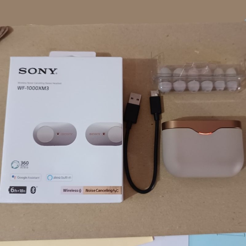 TWS sony WF-1000XM3 bekas