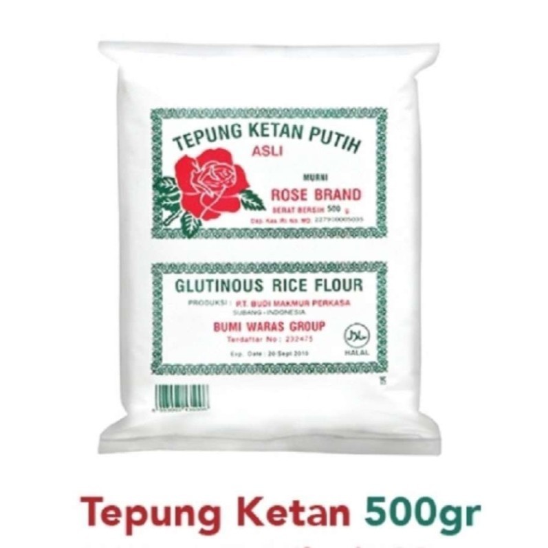 

Tepung Ketan Rose Brand 500 g
