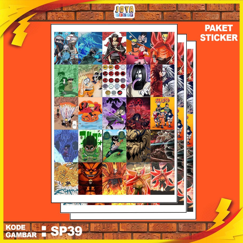 

GAMBAR STICKER KAKASHI / STIKER KAKASHI / PAKET STIKER KAKASHI PER 25 PCS / KODESP39