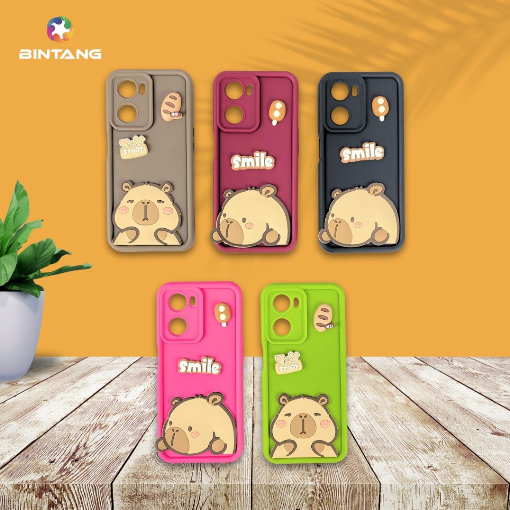 CASE MOTIF SMILE LITTELE BEAR OP A57 4G-A77S-A77 4G-A57S 4G