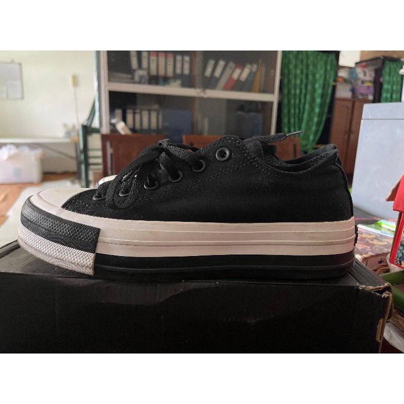 Converse platform, B&W,preloved