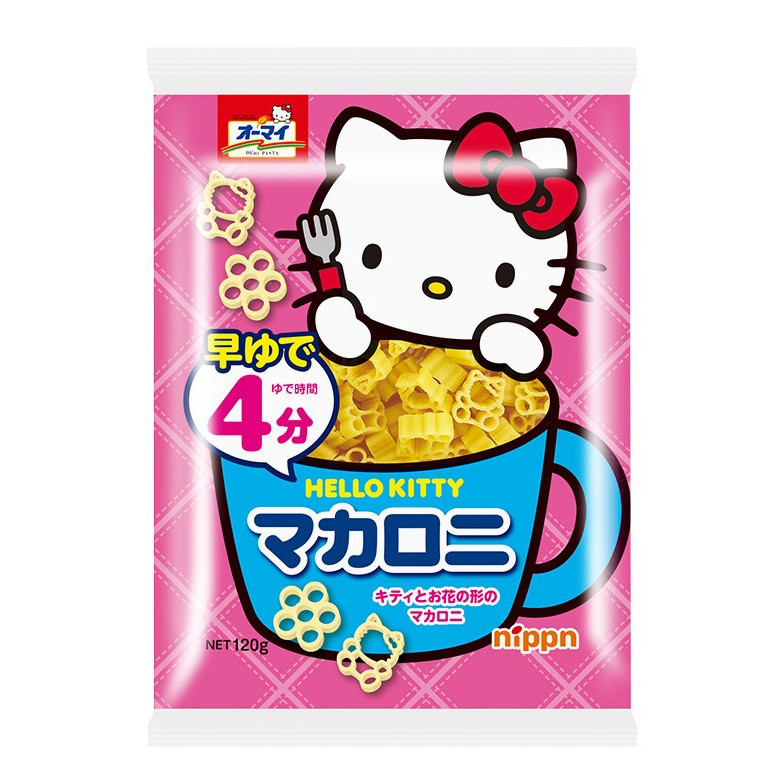 

Nippon Hello Kitty Pasta Shaped Macaroni Mie Spaghetti Makaroni Kering Bentuk Lucu Anak