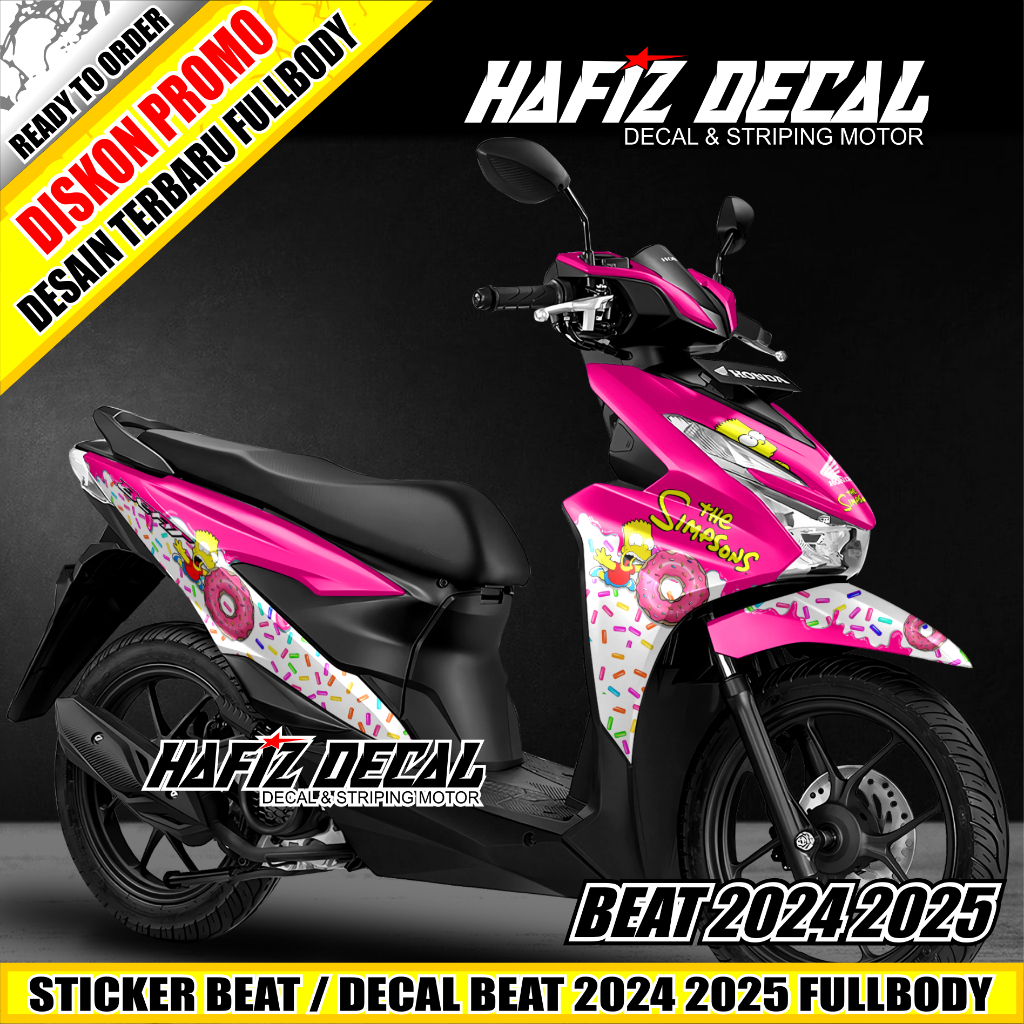STICKER BEAT 2025 FULL BODY, DECAL BEAT 2025 FULL BODY, DECAL BEAT 2025, DECAL BEAT FULL BODY