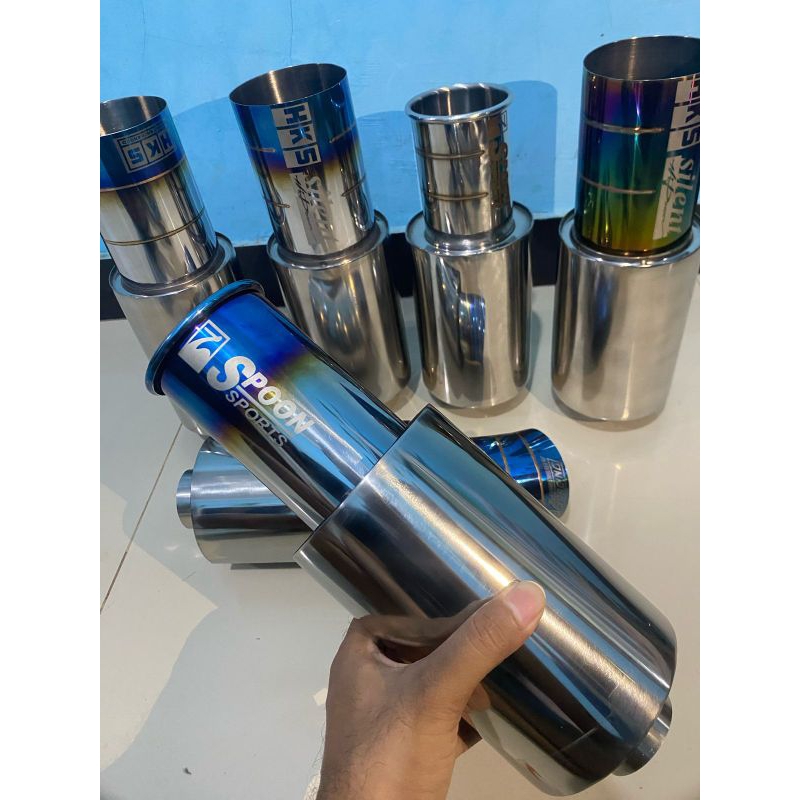 Knalpot mobil racing HKS