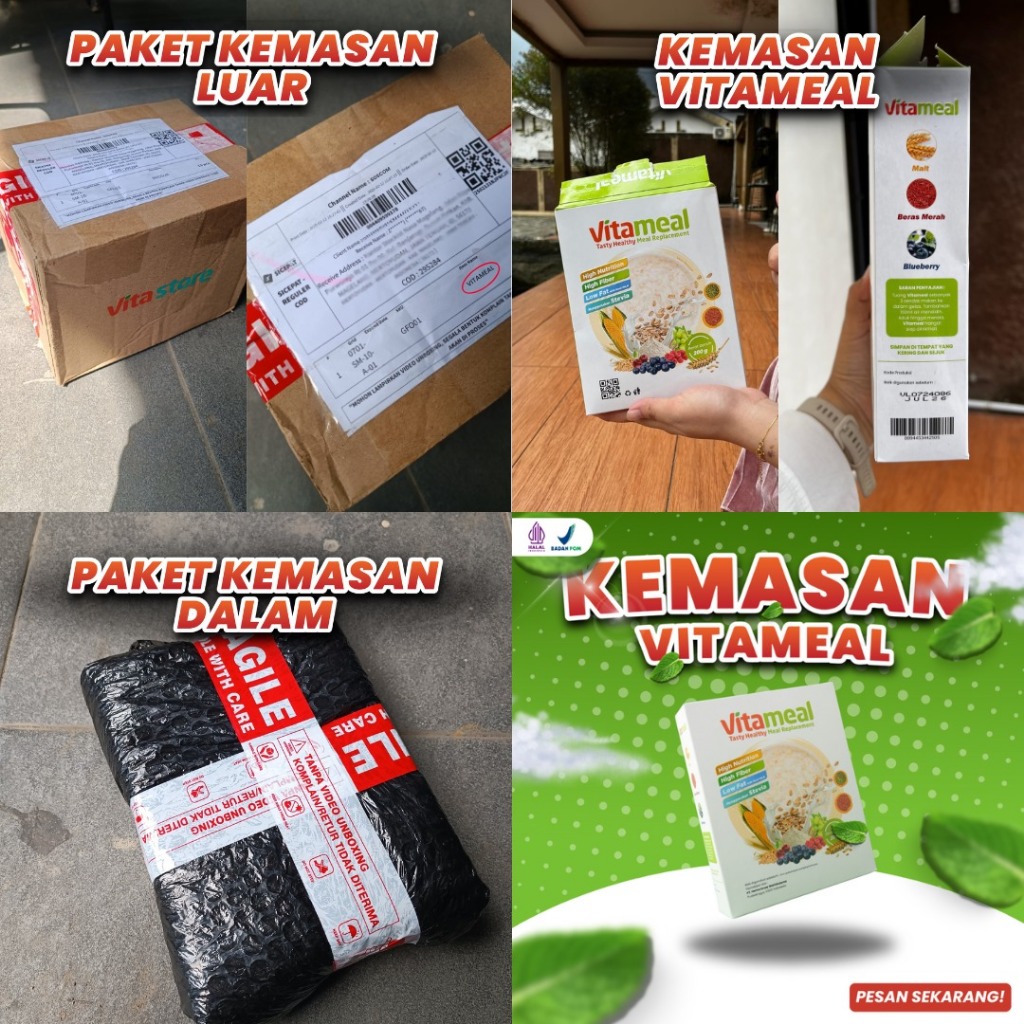 

Maknyuss1 [Dijamin] Paket 2 Box Vitameal Sereal Anti Kebas Kesemutan Sehat Bernutrisi Tinggi Bantu