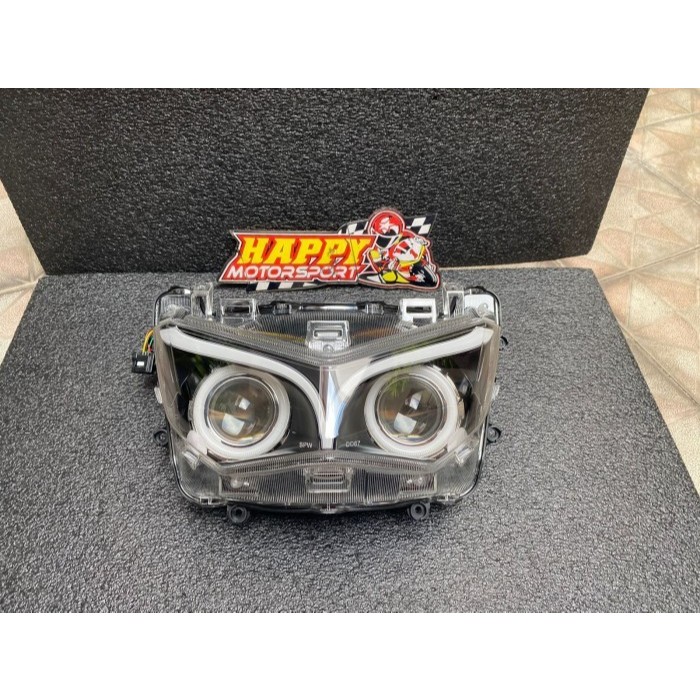 LAMPU DEPAN PROJIE HID NEW NMAX 155 2020/2023 JPA LED 3IN1 TIPE Eagle