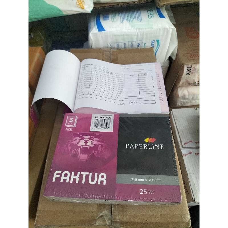 

Paperline Buku Nota Faktur, Buku Nota Surat Jalan (160 mm x 210 mm) - Pack isi 10 Buku.