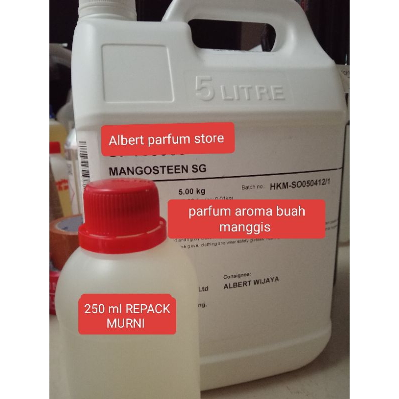 PARFUM AROMA BUAH MANGGIS CPL AROMAS 250 ML REPACK MURNI