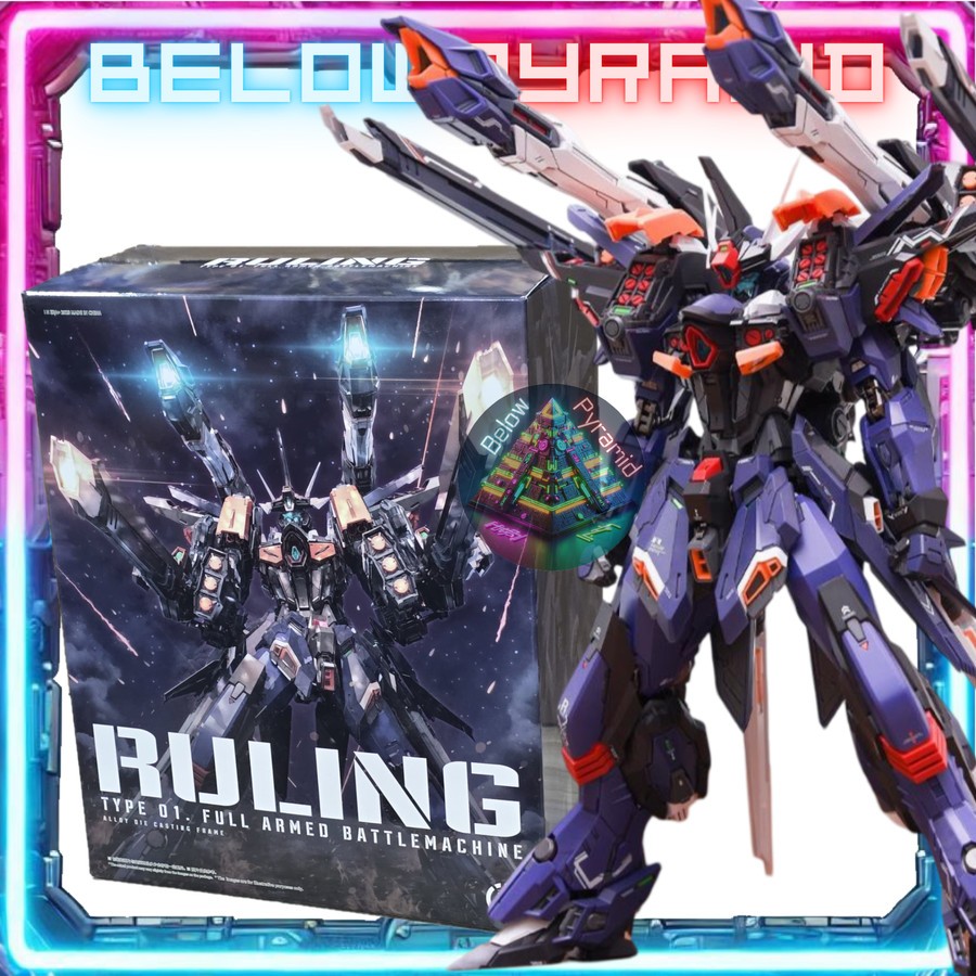 Ruling In Era+ 1/100 Model Kit (Metal In Frame) | Supernova Infinite Dimension MG Plamo Plastic Kits