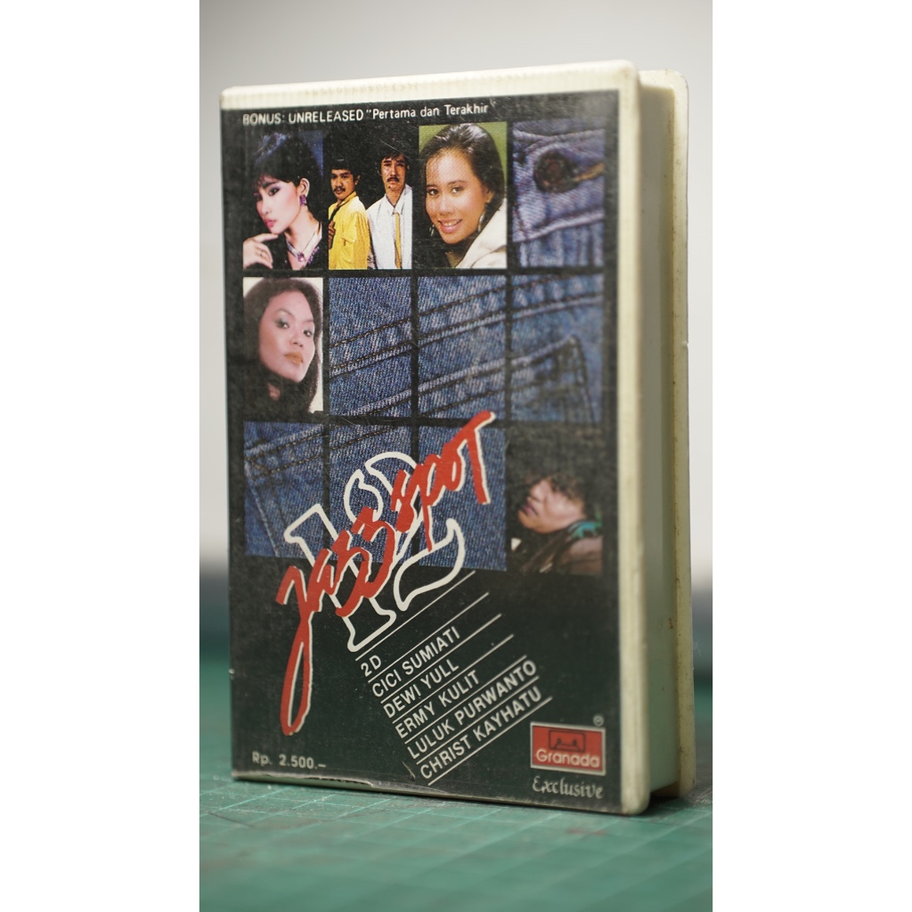 KASET PITA CASSETE LITERASI MUSIK LAWAS LAGU INDONESIA JAZZ SPOT  2D  CICI SUMIATI DEWI YUL  ERMY KU