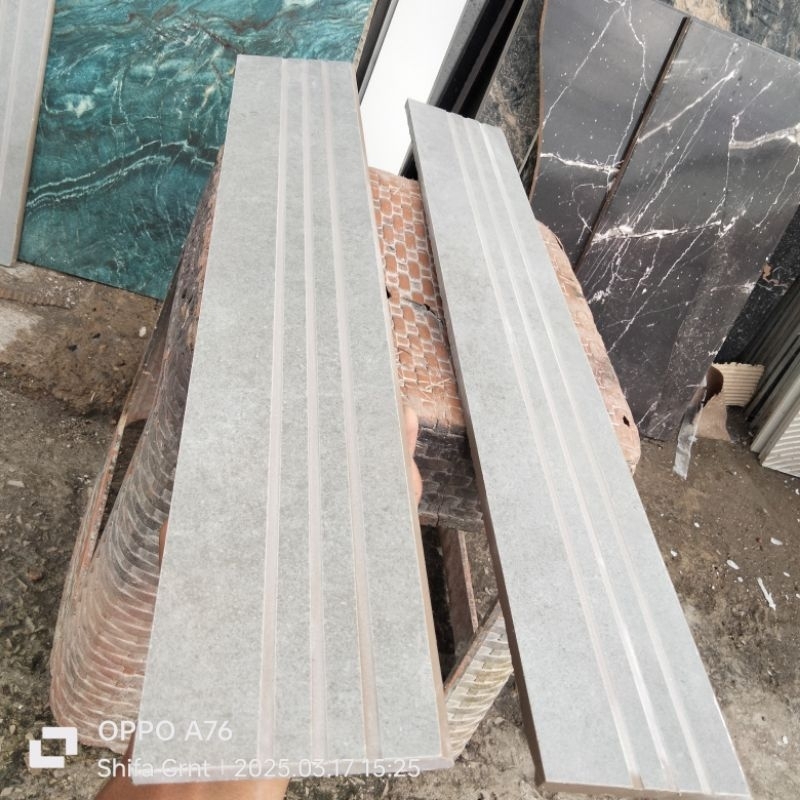 Granit Plint 10x60.Stepnosing+bevel Costa Grey/infinity