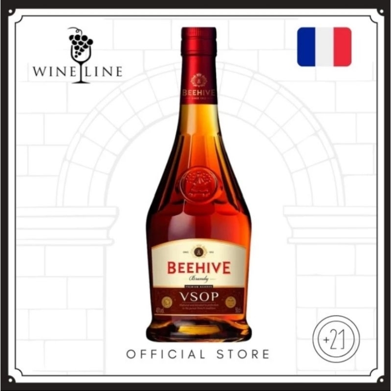 

FRANCE - BEEHIVE Brandy VSOP Whisky 700ml