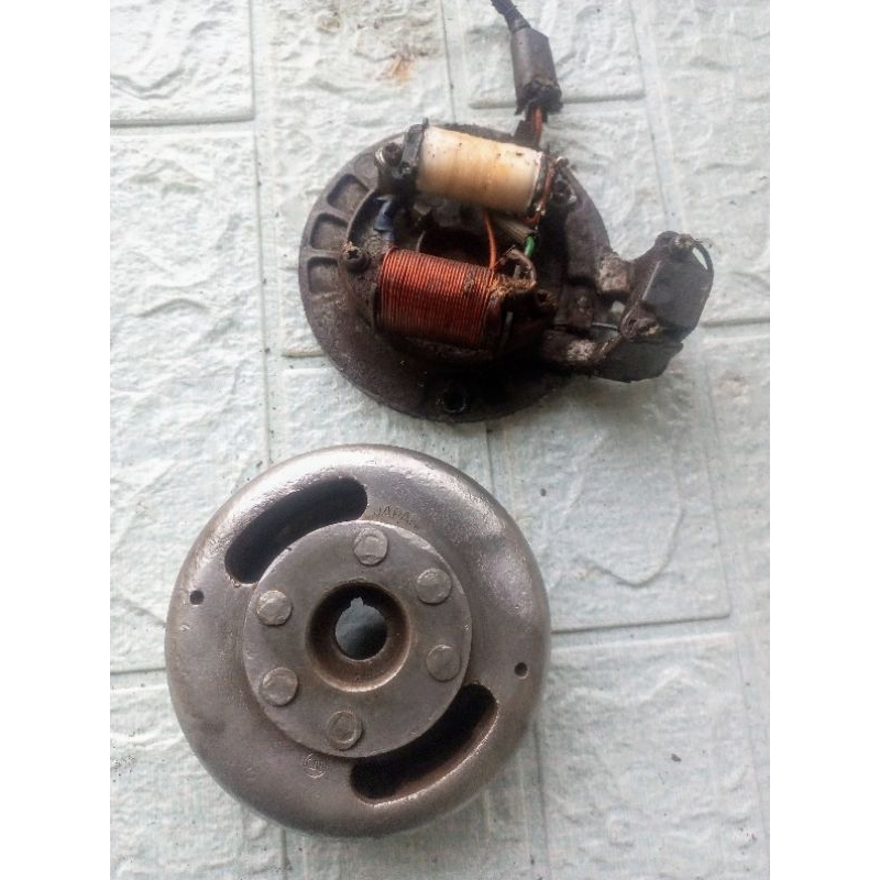 MAGNET SPUL HONDA WIN 100 ORIGINAL BEKAS COPOTAN MOTOR