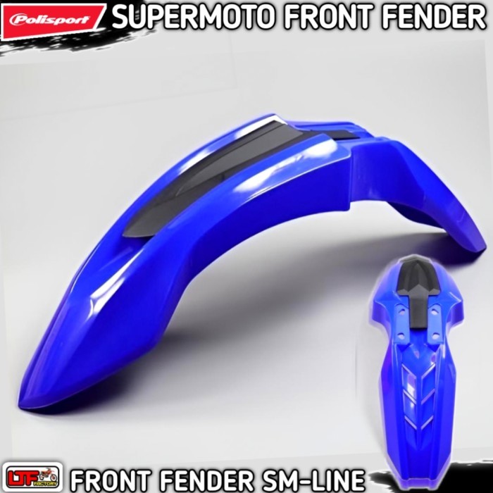 POLISPORT SM LINE UNIVERSAL FRONT FENDER COVER - SPAKBOR - SLEBOR DEPAN SET ADVENTURE TRAIL - SUMO S