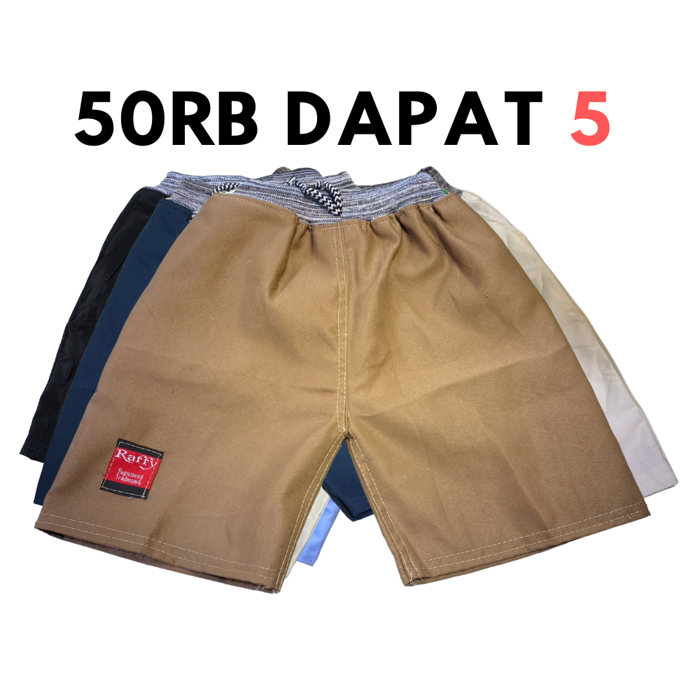 Celana Pendek Santai Anak 50RB Dapat 5