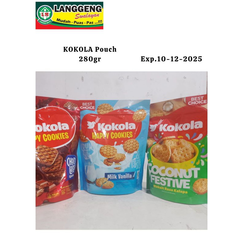 

Kokola festive kemasan pouch