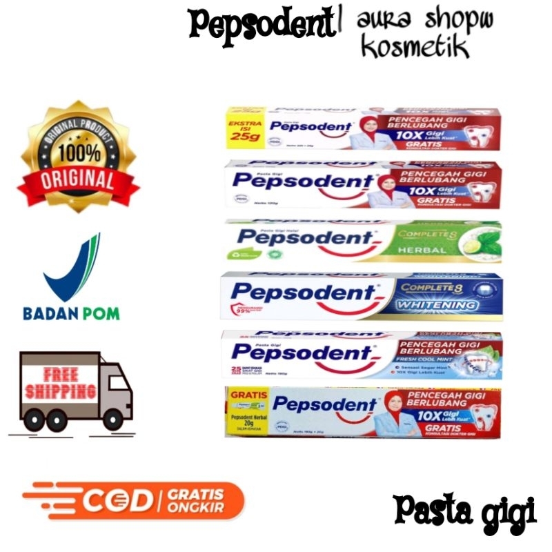PEPSODENT PASTA GIGI ODOL (BESAR)