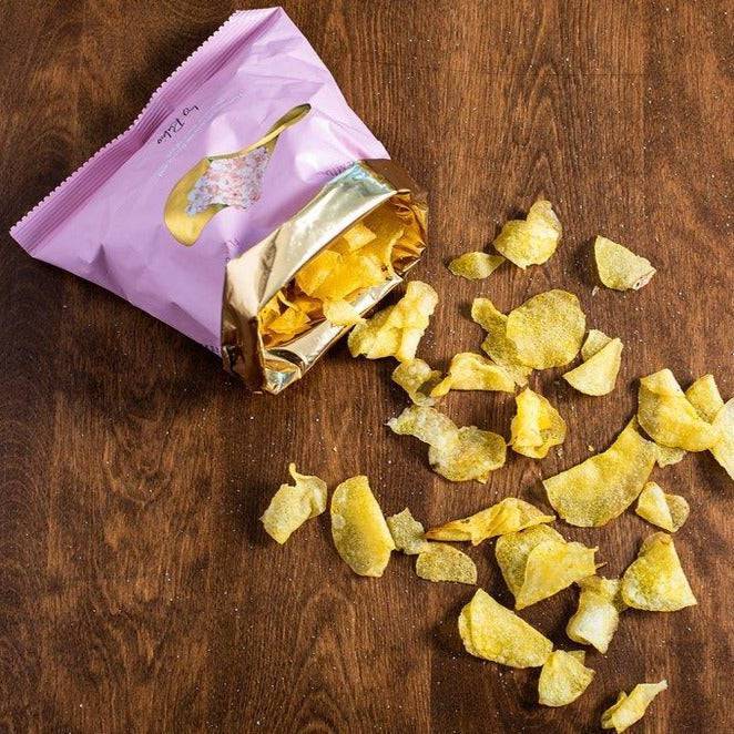 

Camilan Makanan Ringan Snack Impor Canada Inessence Golden Crisp Potato Chips 125 Gr Varian Honey Moustard, Himalayan Salt, Truffle, Rubio Premium