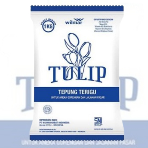 

Tepung terigu Tulip kemasan pabrik 1 kg