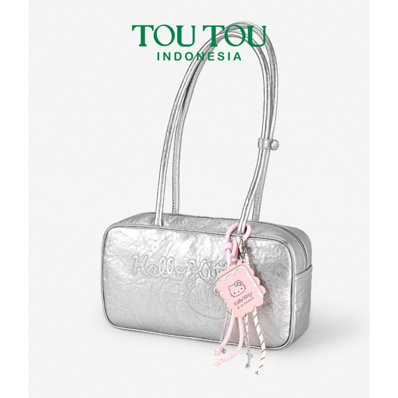 Toutou x Hello Kitty Silver Bag