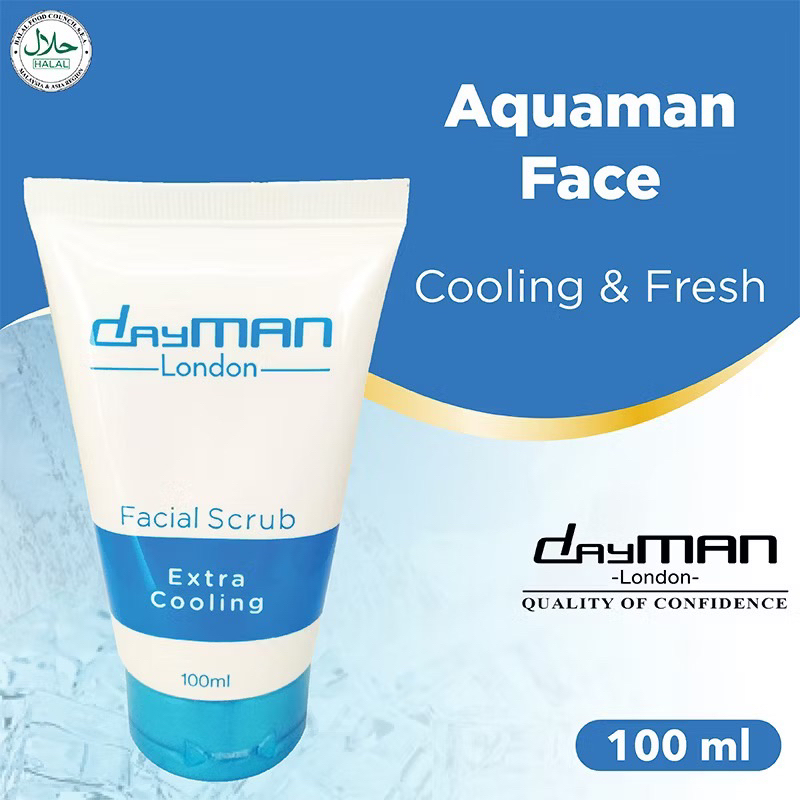 Dayman London Extra Cooling Facial Scrub 100Ml