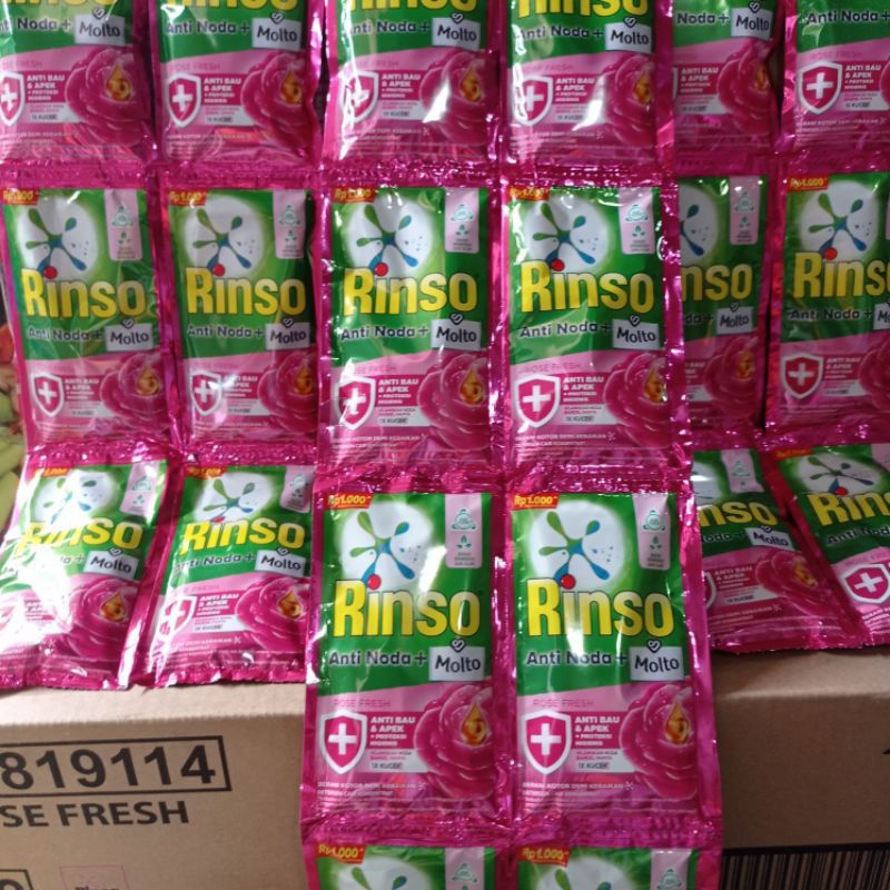 Rinso Cair Sachet(1000)/Renceng