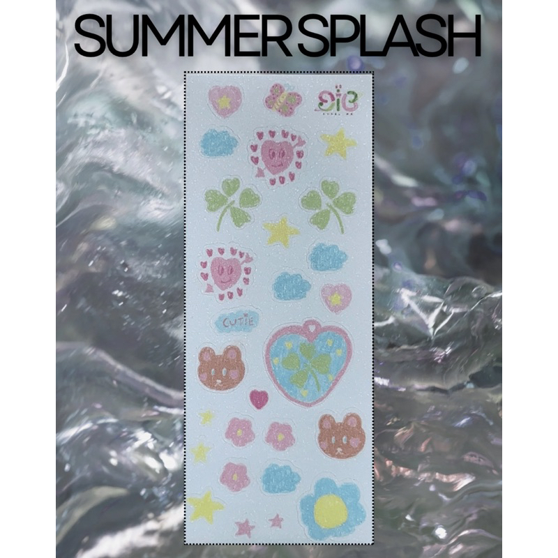 

summer splash sticker [by loveluna]