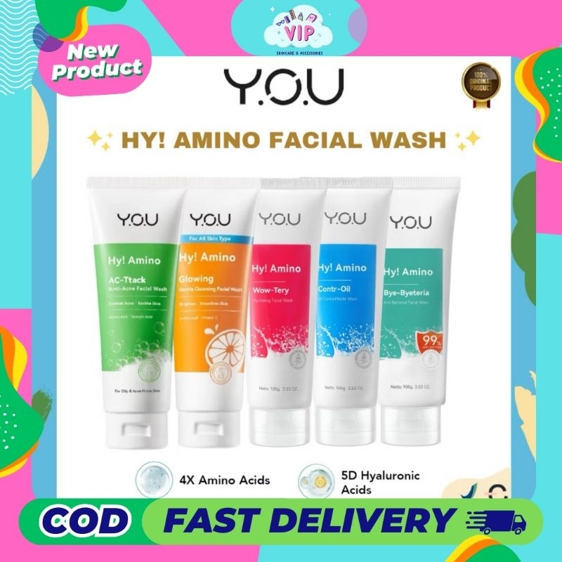 VIP - YOU Facial Wash Hy Amino 100gr