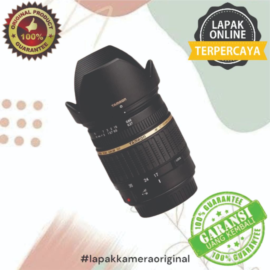 TAMRON 17-50MM F2.8 FOR CANON MURAH ORIGINAL BERKUALITAS