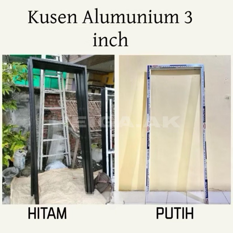 Kusen Aluminium Pintu | Kusen Aluminium 3" | Kusen Minimalis