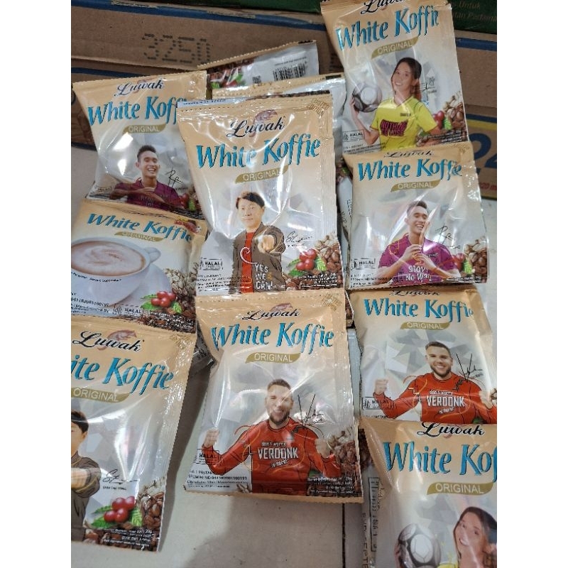 

Luwak White Coffee saset 20gr isi 10 pcs / Serenteng