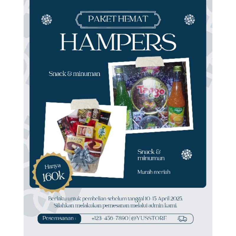 

hampers lebaran Snack & minuman