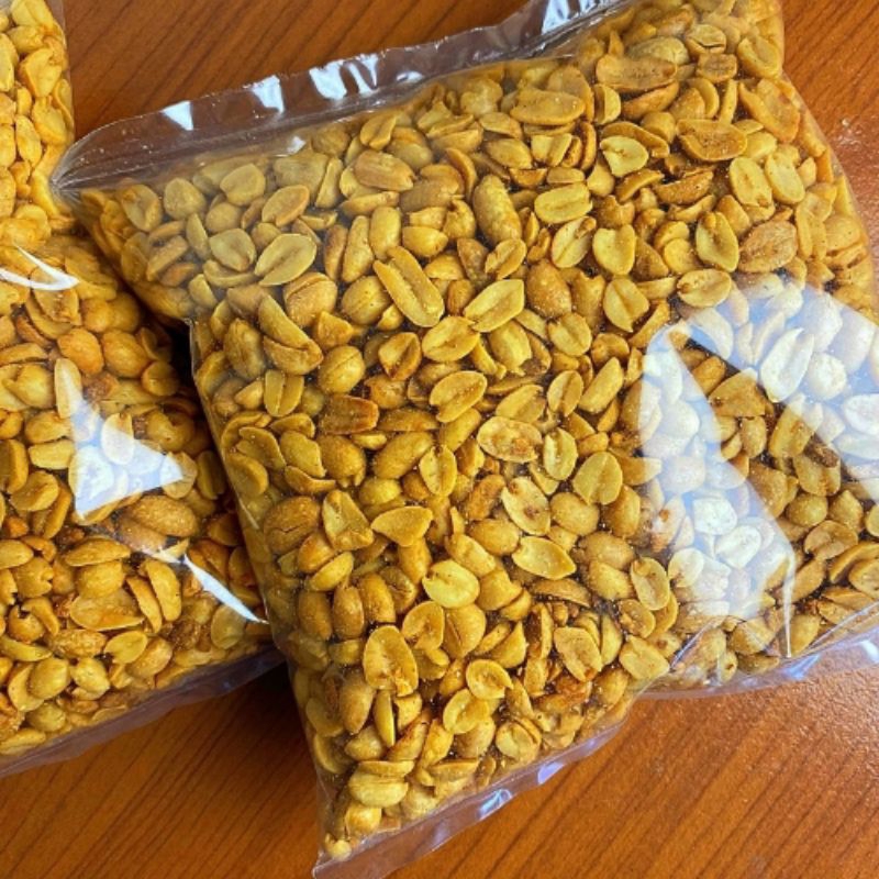 

Kacang Bawang Goreng Gurih Renyah dan Asin Isi 1/2 Kg - Kue Rumahan