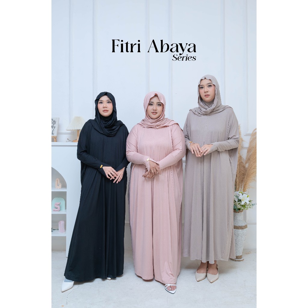 Cimz - Fitri Abaya Series - Abaya Simple Premium