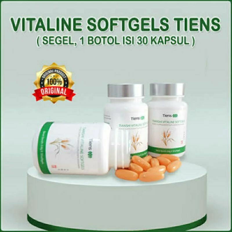 (Terlaris) Tiens Vitaline softgel/pemutih kulit vitaline/vitaline tiens/ vitaline tianshi