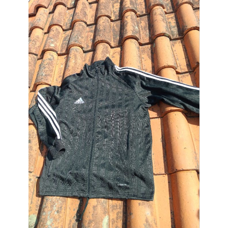 Tracktop Adidas Black White / Bw / Hitam Putih