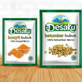 

Desaku ketumbar, kunyit, marinasi, cabe bubuk, bawang putih bubuk 1 pcs