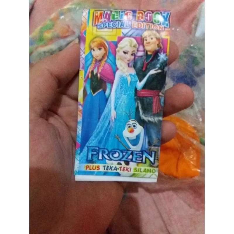 12pcs Mainan Buku Gosok / Magic Book / TTS / Teka Teki Silang / Buku Magic Gores Koin