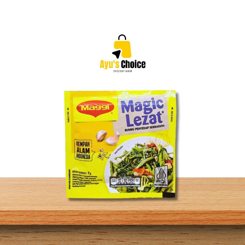 

MAGGI MAGIC LEZAT BUMBU PENYEDAP SERBAGUNA SACHET