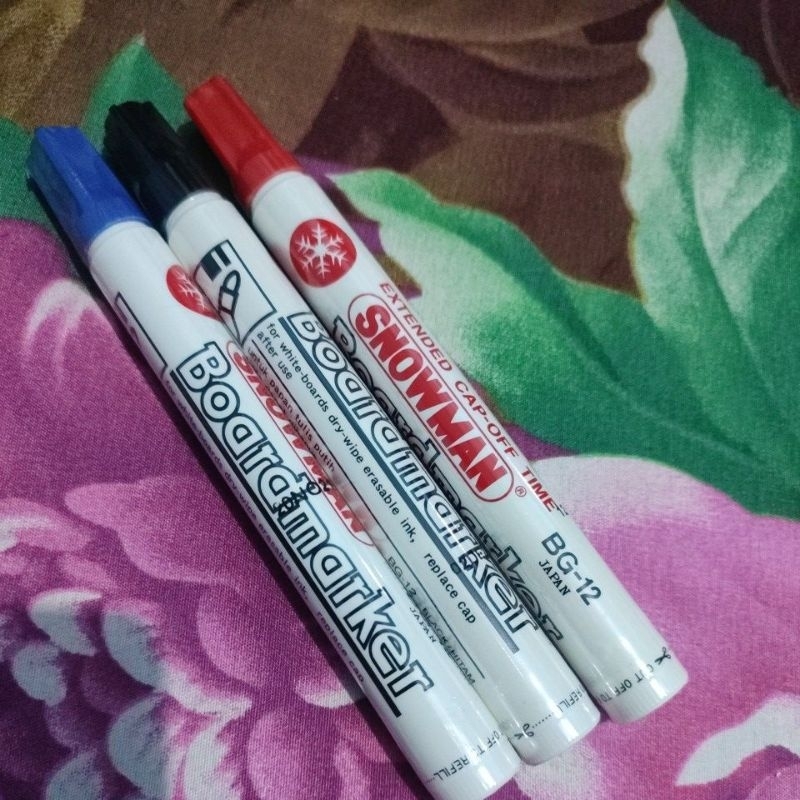 

[ECER] Spidol white board Snowman tidak permanen