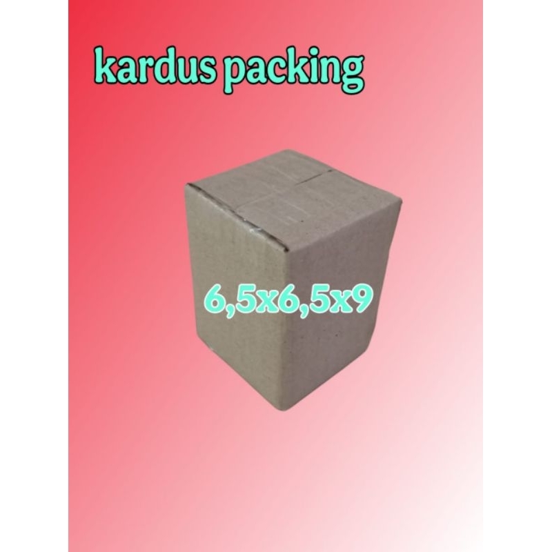 

kardus packing UK 6'5x6'5x9 kardus besar kardus kecil