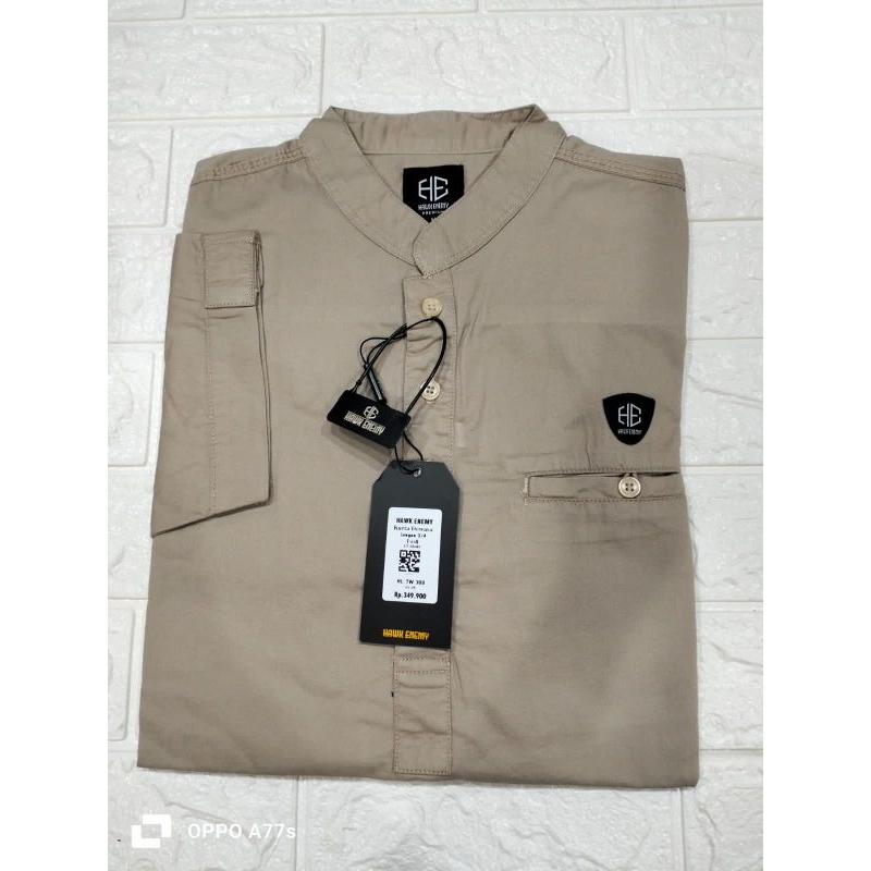 Koko kurta hawk enemy lengan 3/4