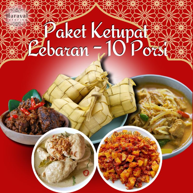 

PAKET KETUPAT IDUL ADHA 2025 - 10 PORSI