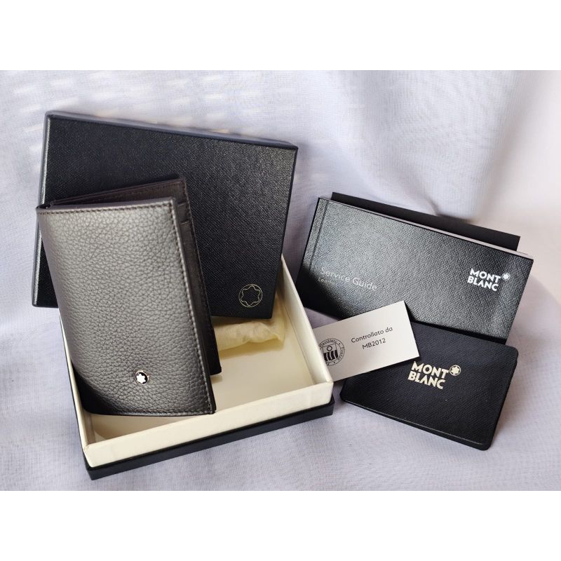Dompet kartu Mont Blanc ori 100%