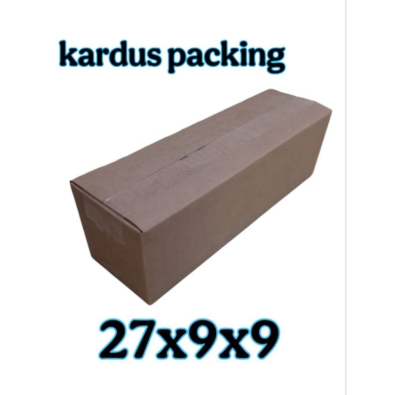 

kardus packing UK 27x9x9 kardus besar kardus kecil